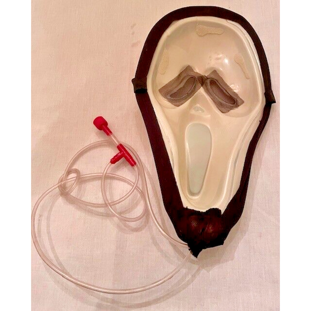 Scream Movie Ghost Face Bleeding Mask *Missing Blood Pump* - Picture 2 of 3